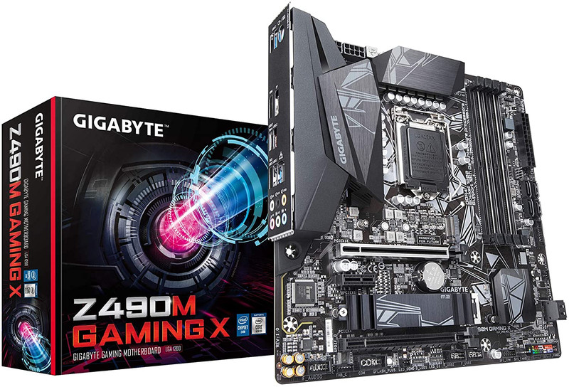 Gigabyte Z490M Gaming X Intel Motherboard - اللوحة الأم